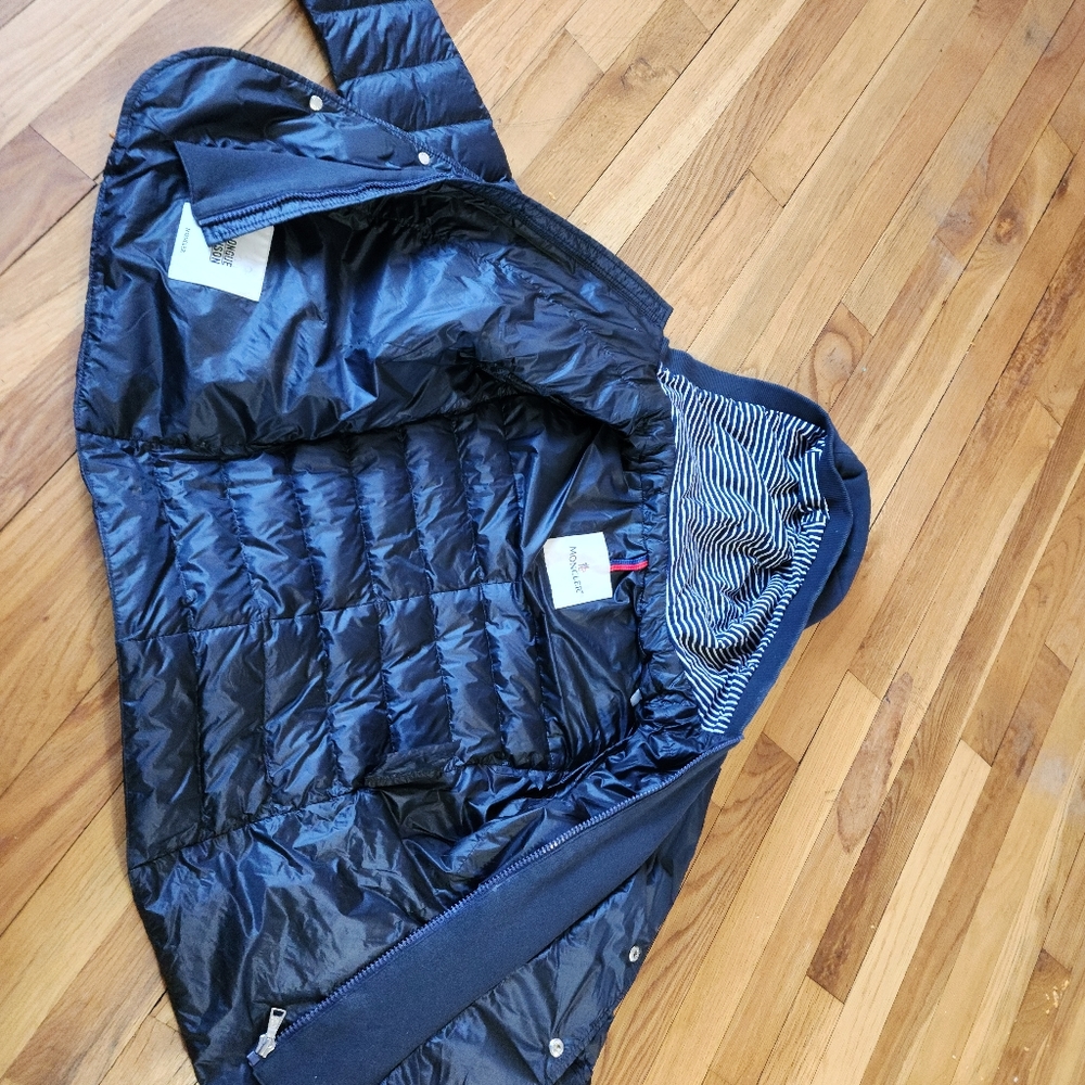 Moncler Longue Saison Hooded Jacket - Picture 6 of 7